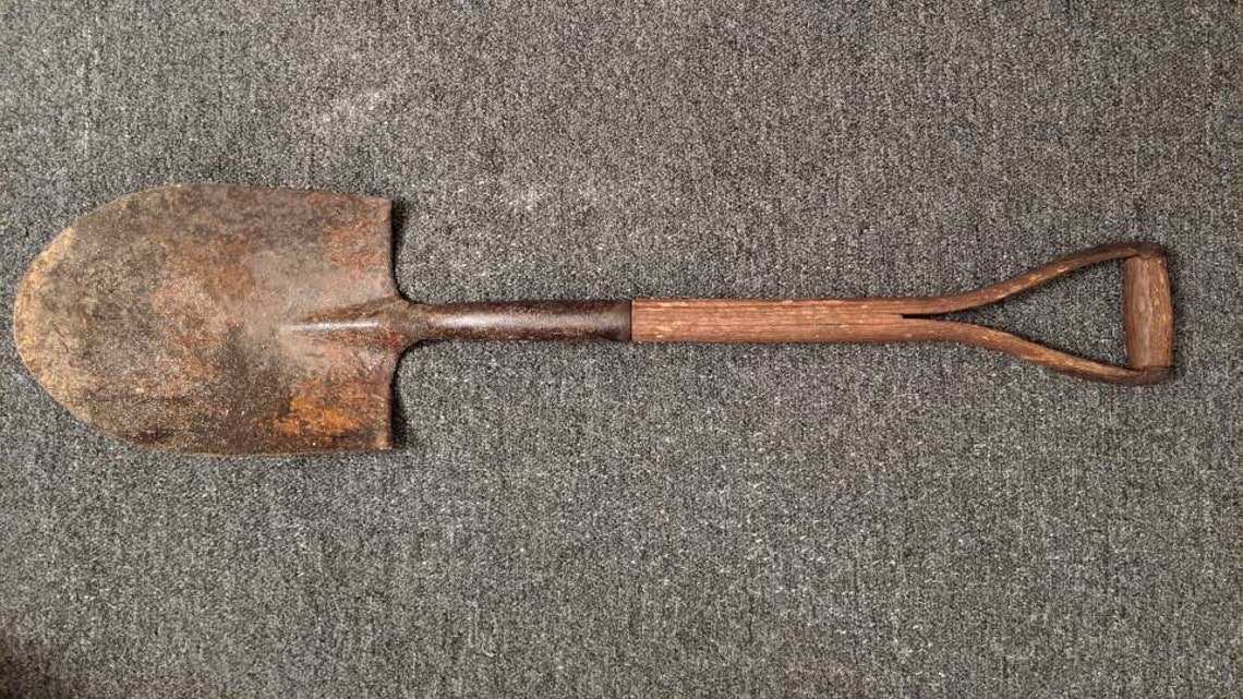 1800's Antique True Temper Spade Head Split Handle Shovel Etsy