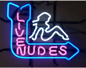 Download Live Nudes Neon Sign Etsy