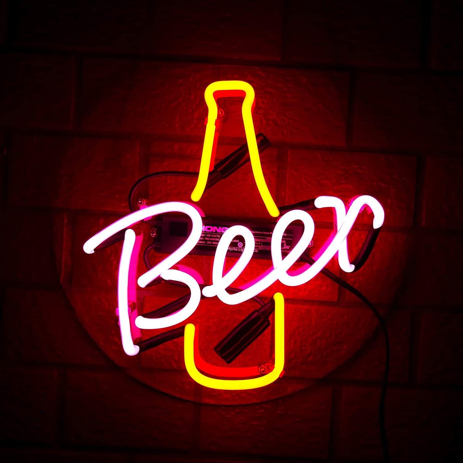 neon beer light