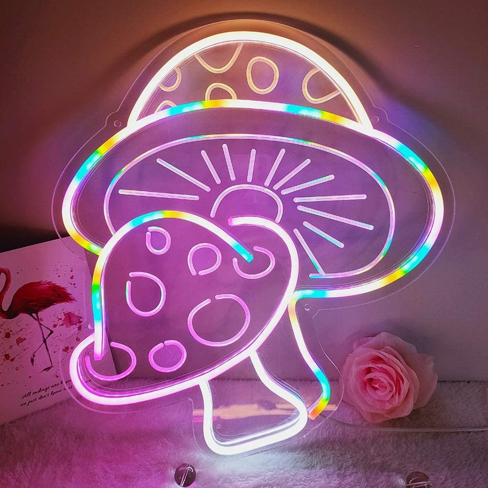 Mushroom Neon Sign | Etsy
