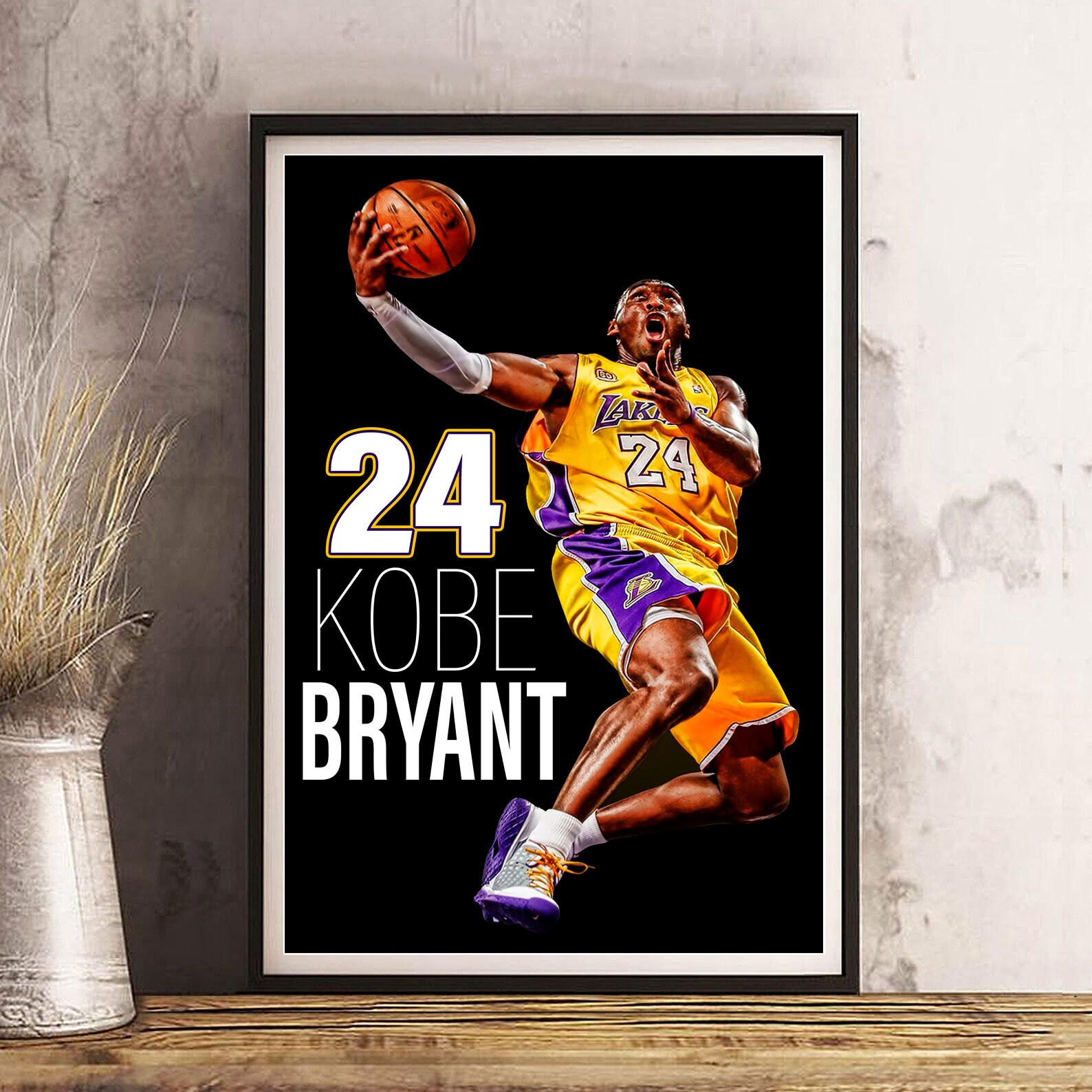KOBE BRYANT PosterKobe Mamba Mentality Wall Decor Mamba Etsy