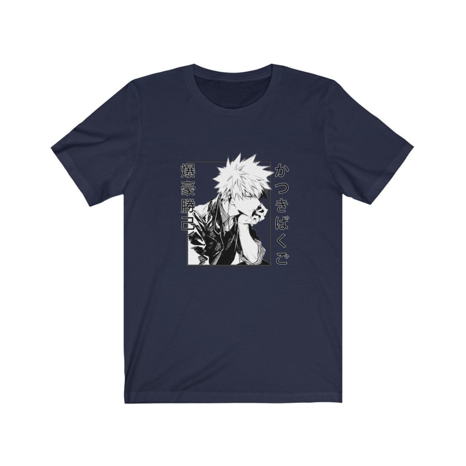 bakugou tie dye shirt