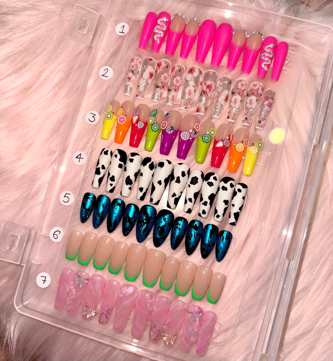 Wholesale Press on Nails 10-20 Sets Large Quantities Low Price ...