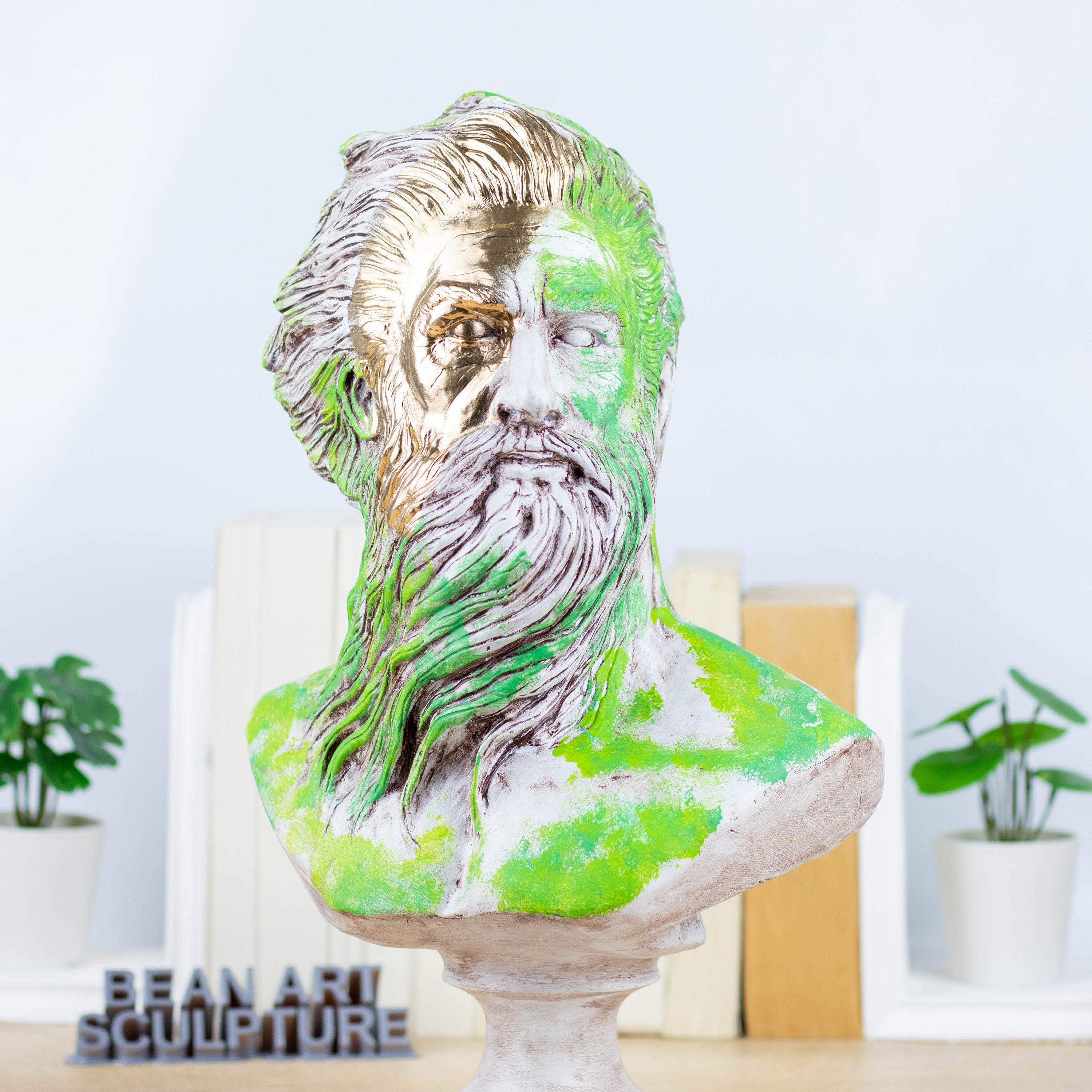 Green Sculpture - Etsy