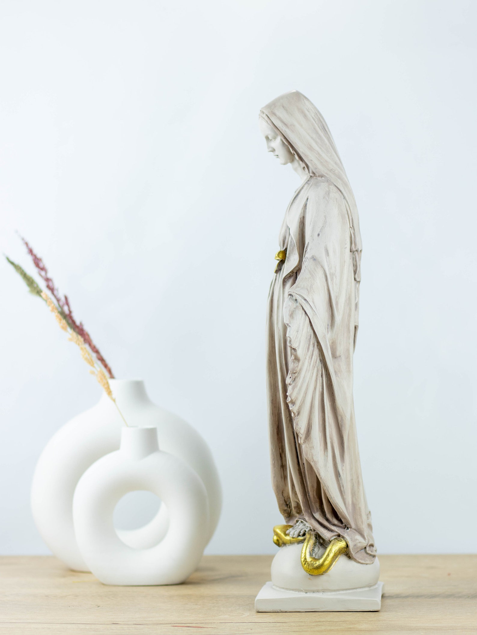 Virgin Mary Statue,the Virgin Lady Sculpture,catholic Gifts for Women