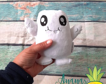 Adipose Embroidery Plush Toy. Doctor Who, Fat Baby Stuffie, Fandom, Geek, Kawaii Baby (Made to Order)