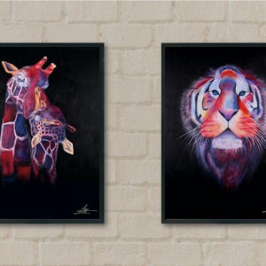 Set of 2 Fine Art Prints (11 X 14) - Paintings by Canadian Artist Linda Rozenfeld
