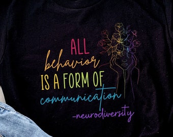 Neurodiversity Shirt, Dyslexia Shirt, Autism Shirt, Inclusion Shirt, Sped Teacher Shirt, Adhd Shirt, BCBA Shirt, Mental Health Shirt