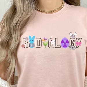 Easter Radiology Shirt, Radiology Shirt, Rad Tech, Radiology Easter Shirt, Radiology Gifts, Xray Tech Shirt, Xray Easter, Radiologist