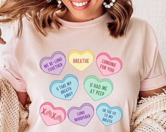 Valentines Respiratory Therapist Shirt, Respiratory Therapist, RT Shirt, Valentines RT Shirt, Cute Valentines Shirt for Women
