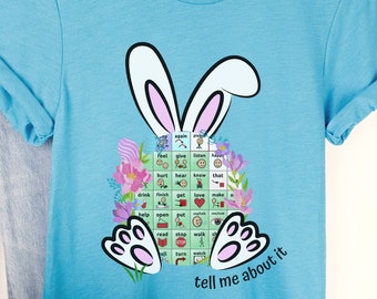 Slp Shirt, Easter Slp Shirt, Speech Shirt, Easter Speech Shirt, Slpa Shirt, Speech Therapy Shirt, Aac Shirt, Slp Gifts, Slp Shirts,