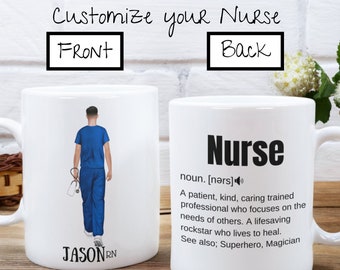 Nurse Mug, Nurse Gifts Under 20 Dollars, Male Nurse Gift Ideas