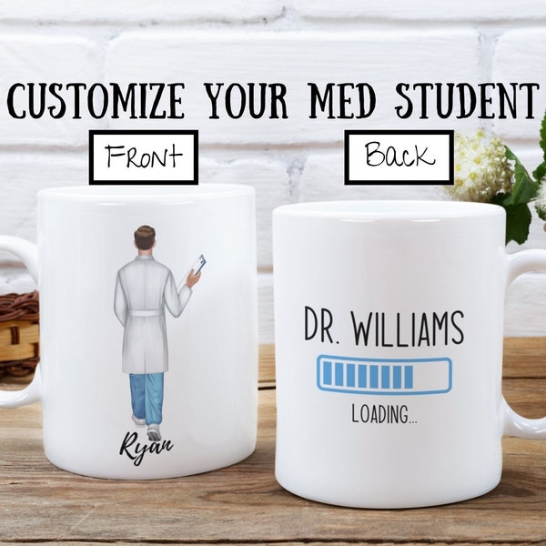 Medical Student Gift, Future Doctor, Medical School, Medical School Gift, Future Dr, Doctor Name Mug, Medical Student, Future Doctor Gift