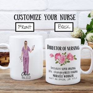 Director of Nursing Gifts for Women, Don, Director of Nursing Gifts, Director of Nursing Coffee Mug, Don Gifts for Nurses Week