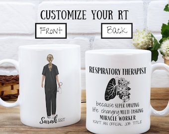 Respiratory Therapist Gifts, RT Graduation Gifts, Female Respiratory Therapist Gifts, RT gifts respiratory therapy, RT Gifts for Women