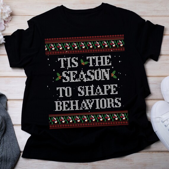 Christmas Bcba Shirt Bcba Gifts Behavior Analyst Shirt Bcba Christmas Shirt Holiday ABA Shirts Inclusion Shirt RBT Shirt Tee Bcba Sweatshirt