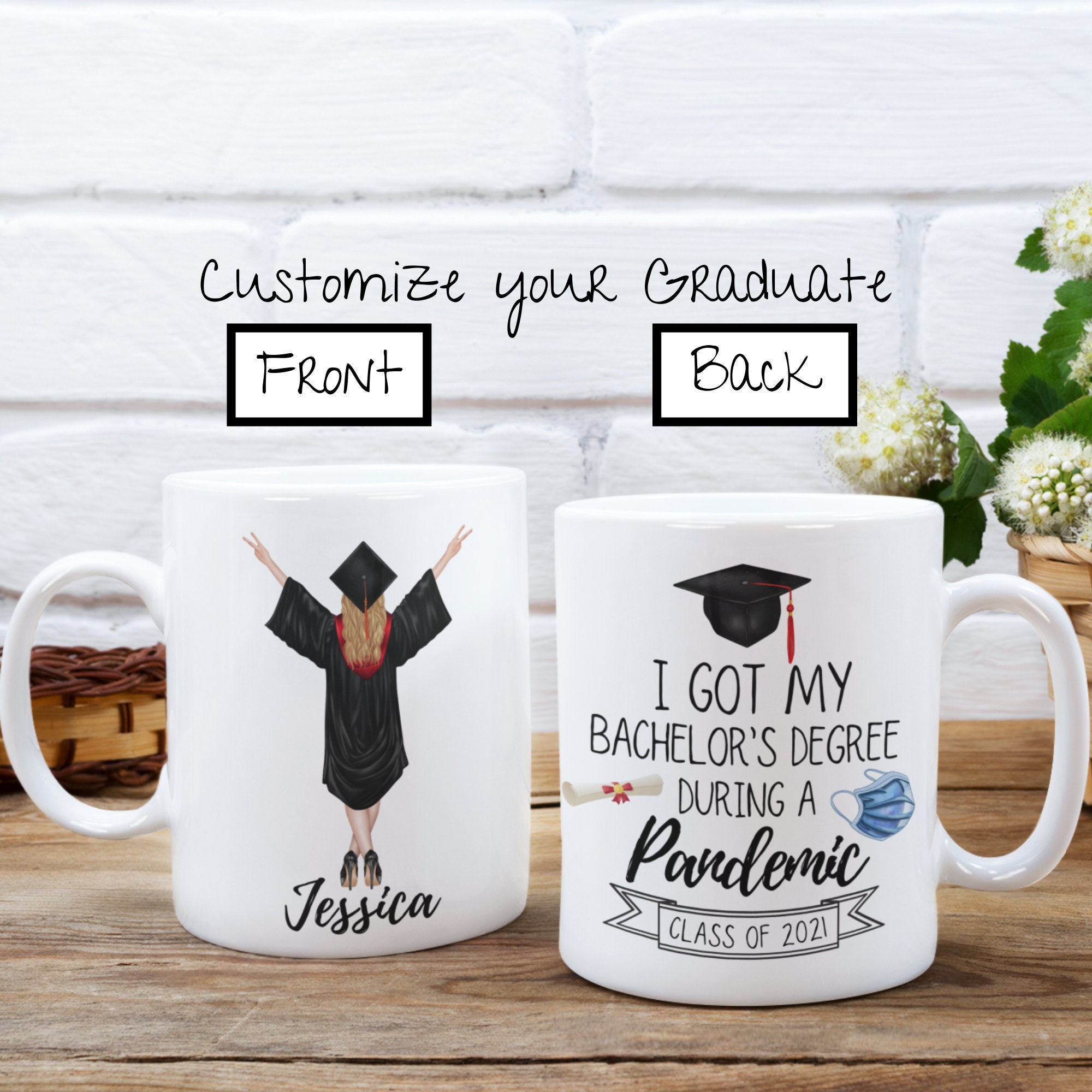 Bachelors Degree Graduation Gifts Bachelors Degree Etsy