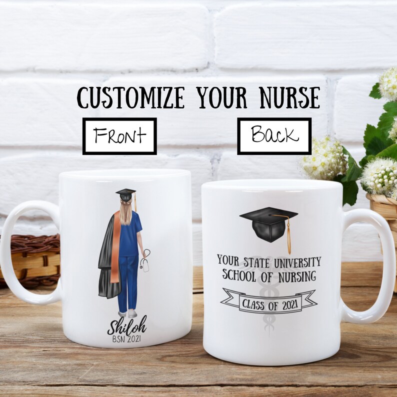 Bsn Graduation Gifts Bsn Graduation Gifts for Her Graduation Etsy