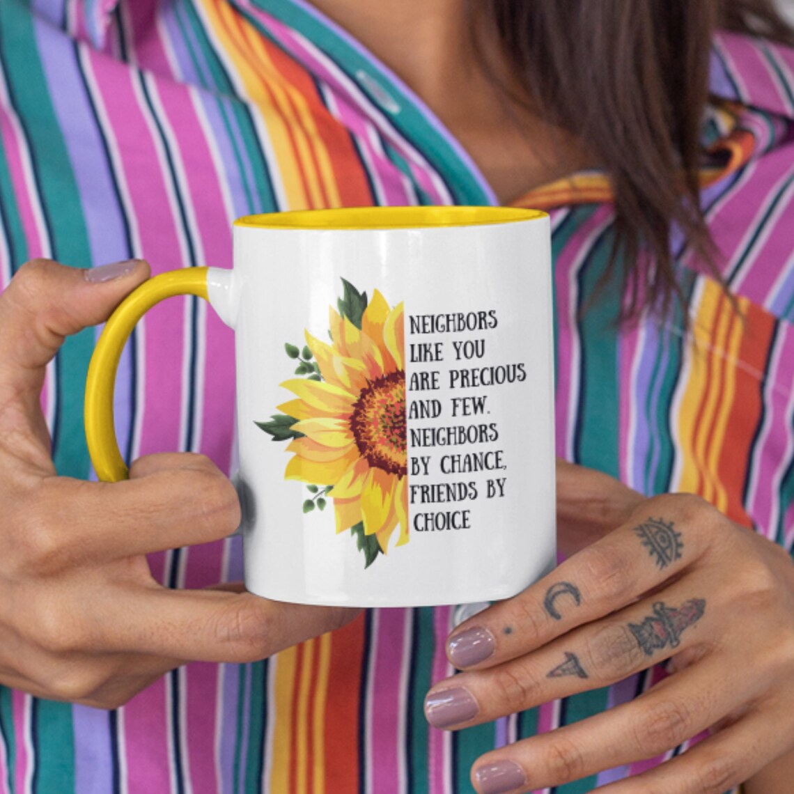 Thank You Gifts for Neighbors Best Neighbor Ever Mug Etsy