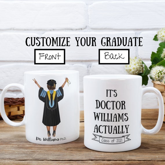 Phd Graduation Gift It s Doctor Actually Mug Phd Graduation