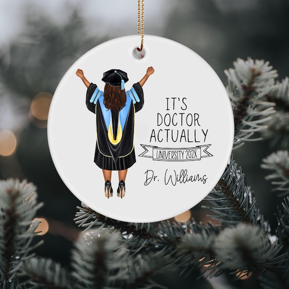 Phd Graduation Gift, Phd Graduation Ornament, Graduation Gift for Her, PhD Graduation Gifts, Custom Phd Grad Gifts, Graduation Gifts