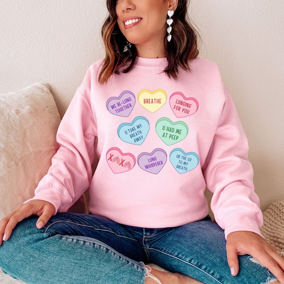 Respiratory Therapist Valentines Sweatshirt, Respiratory Therapist, Respiratory Therapy, RT Shirt, Respiratory Therapist Shirt, Valentines