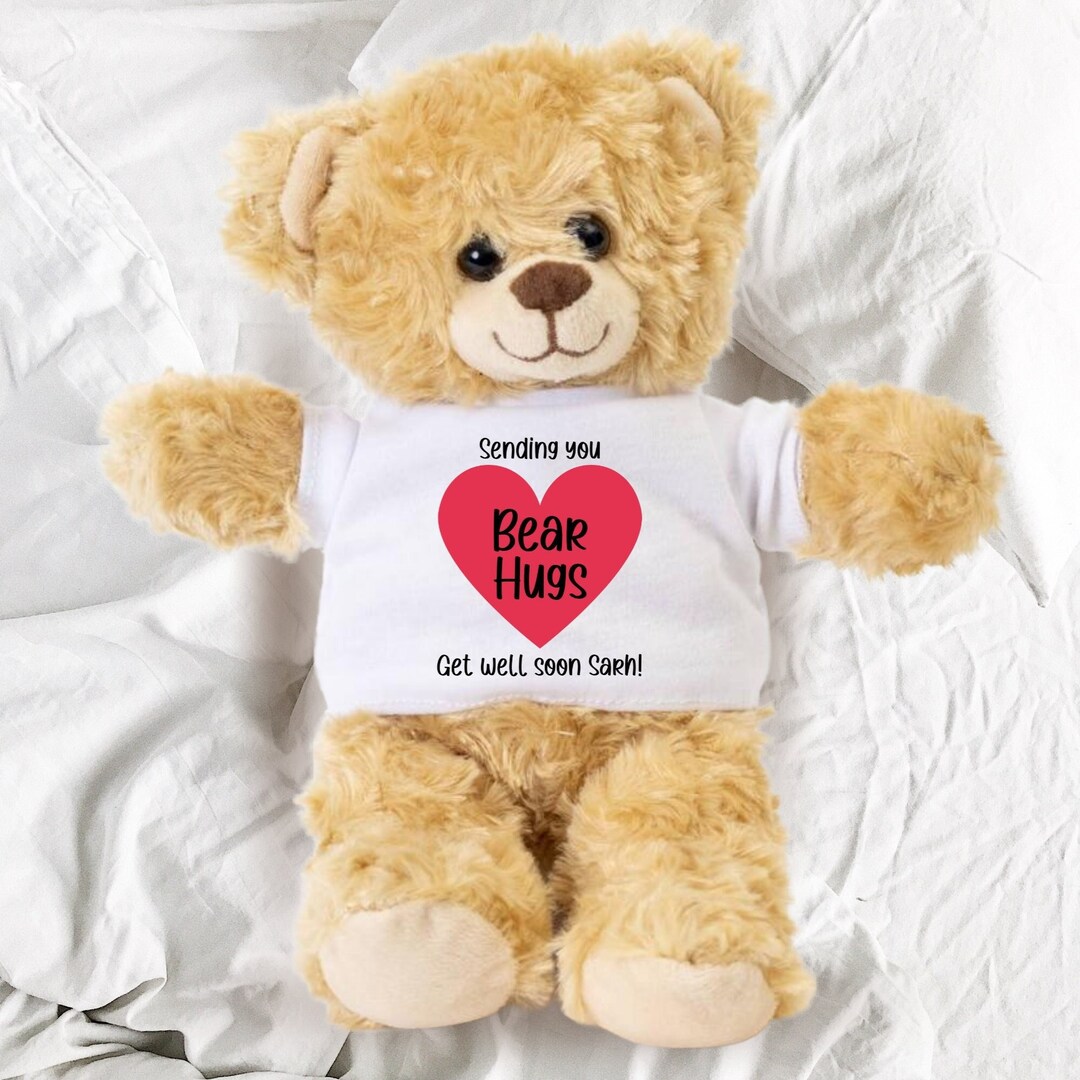 THE MEHRA CREATION Get well soon , teddy bear cartoon, Gift For