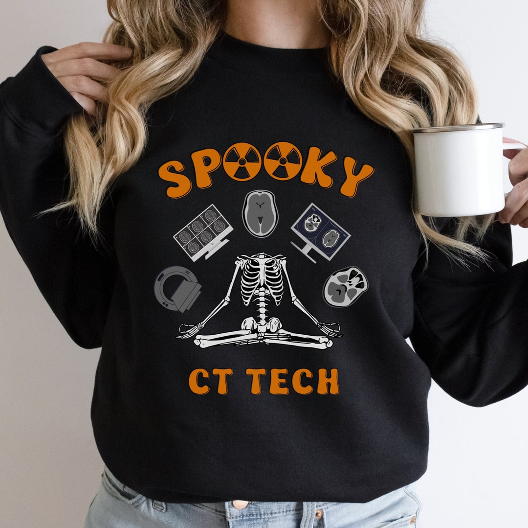 Halloween CT TECH, Spooky CT Tech, Halloween Rad Tech, Cat Scan, Ct
