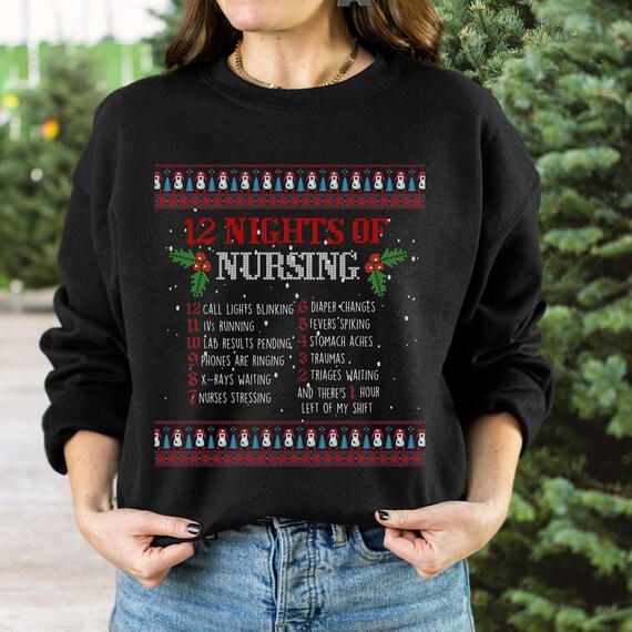 Nurse Ugly Christmas Sweater Nurse Ugly Christmas Sweater