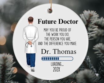 Medical School Gift, White Coat Ceremony Gift, Medical Student Gift, Future Doctor, Pre Med Medical Student, Male Med Student Gift