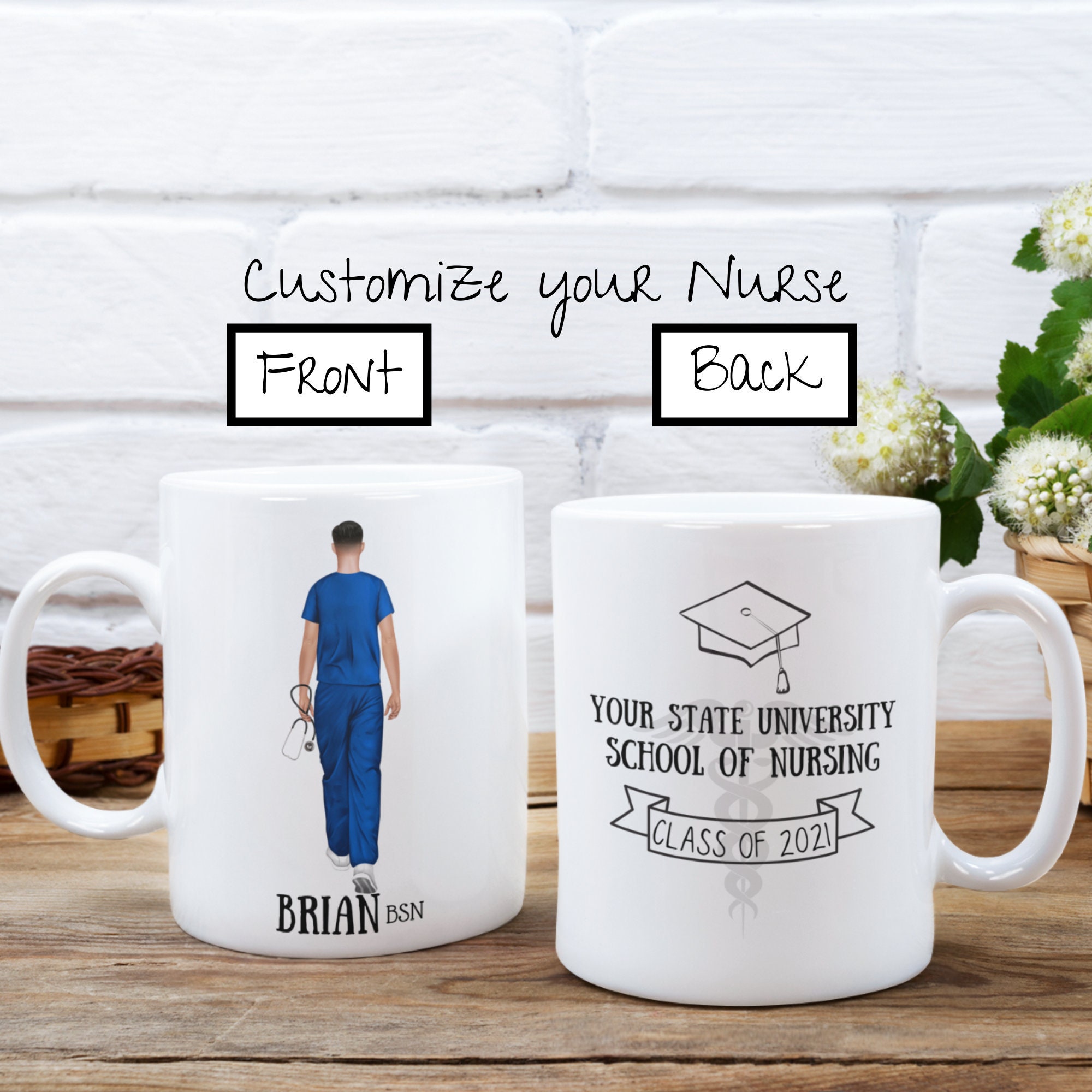 Male Nursing Student Gifts Male Graduate Nurse Gifts Best - Etsy Canada