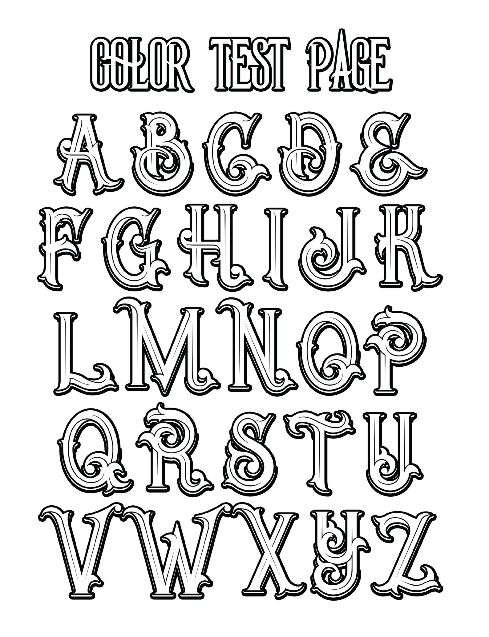 Downloadable BLOODY ALPHABET: Scariest Serial Killers Coloring - Etsy