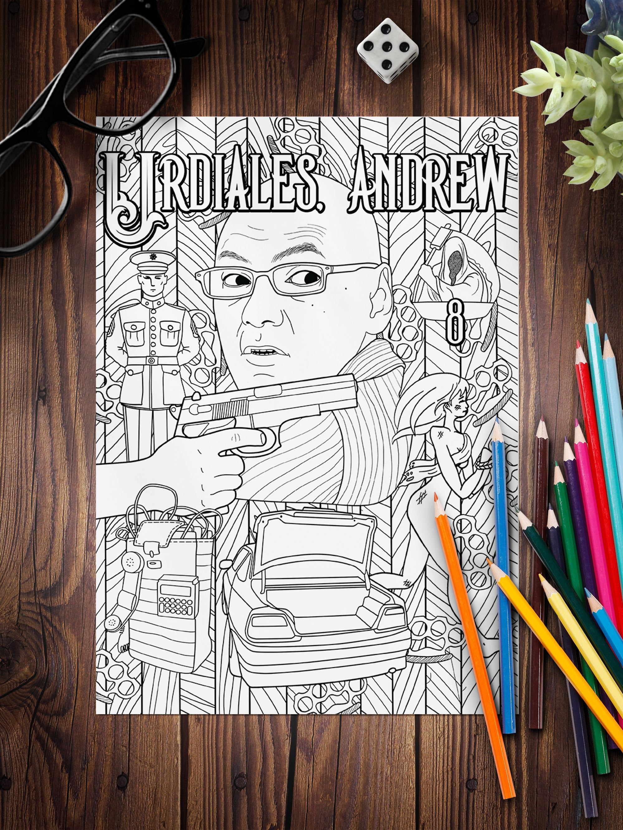 Download Urdiales Andrew Downloadable Bloody Alphabet The Scariest Etsy