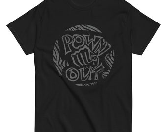 Pown Out Circle hand drawn by Artist Lanakila of 808HLA Men's classic tee