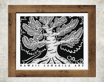 tree of Life Poster by Artist Lanakila 808 HLA LLC