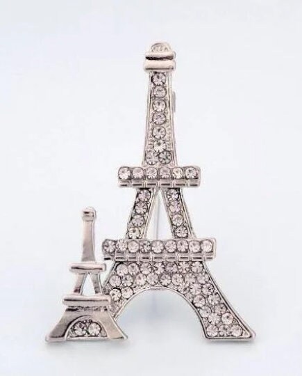 Buy Croc Charms Gold & Silver Double Eiffel Tower Rhinestone for Online in  India 