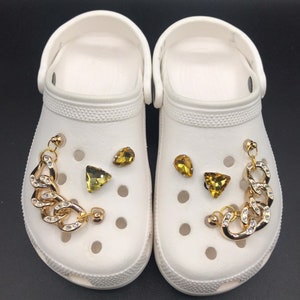 Crocs Rhinestone Chain With Crystal Charm Set for Holiday Gift/ Wedding ...