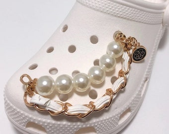 Crocs Jibbitz White Crocs With Chain Buy Croc Chain High Quality