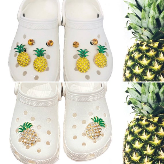 pineapple croc charm