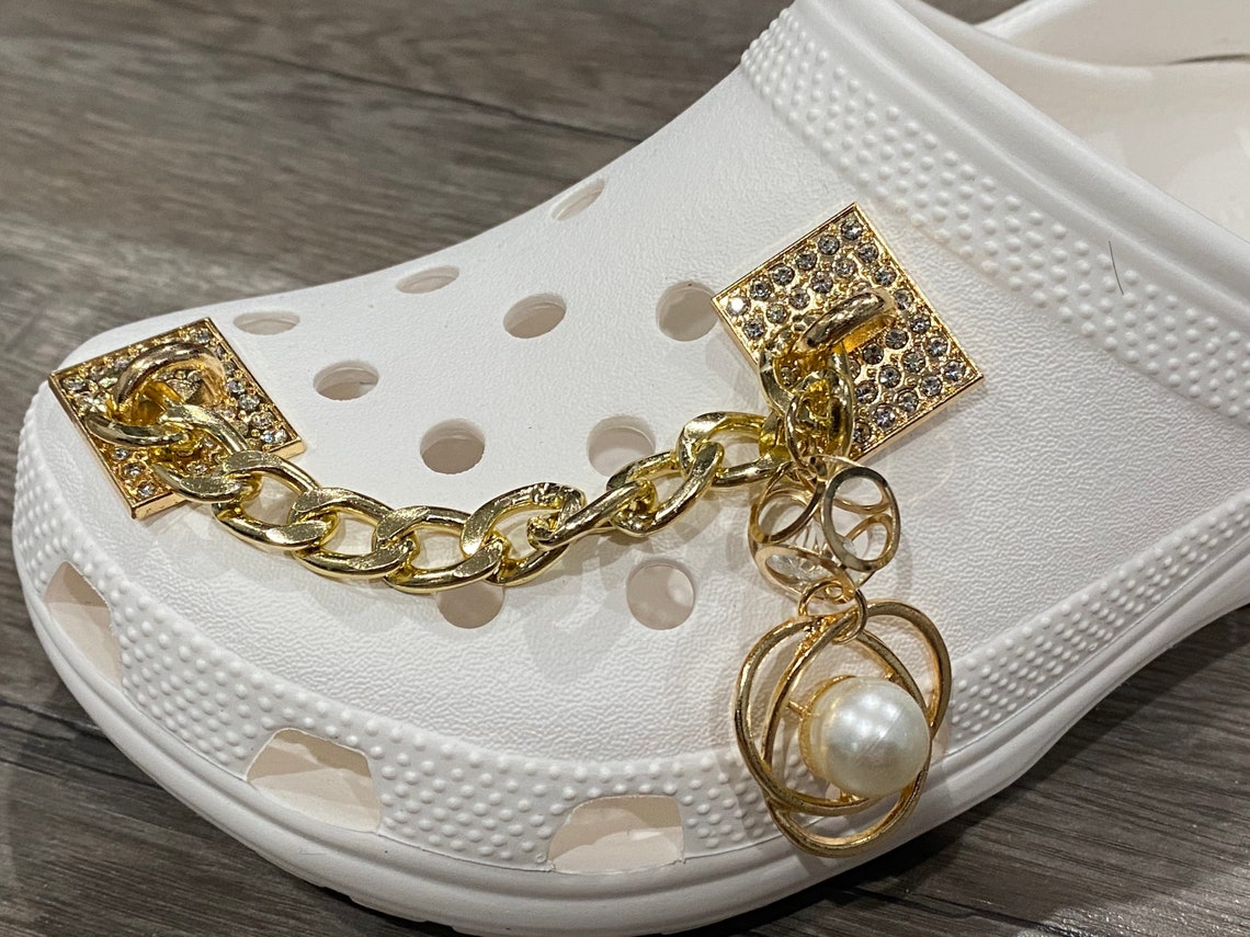 gold croc charms