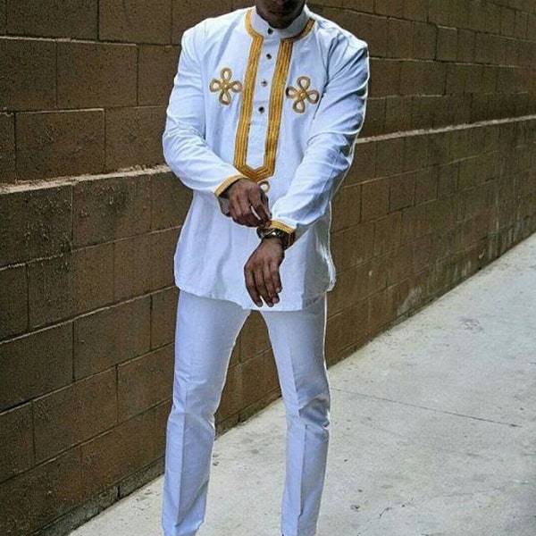 White African Suit for Men - Etsy