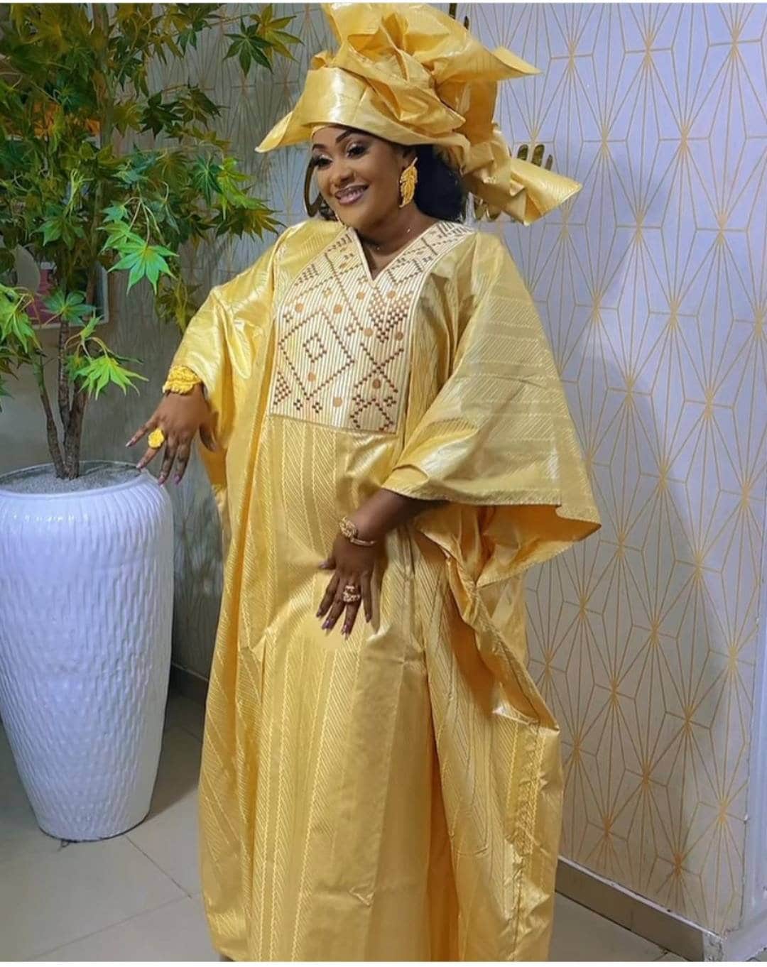 Bazin Boubou Etsy