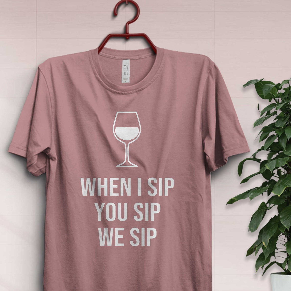 Free Free 186 When I Sip You Sip We Sip Svg SVG PNG EPS DXF File