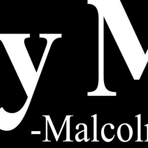 May include: White text on a black background reads "Try Me." Below, in smaller white text, it says "-Malcolm X, 1963."
