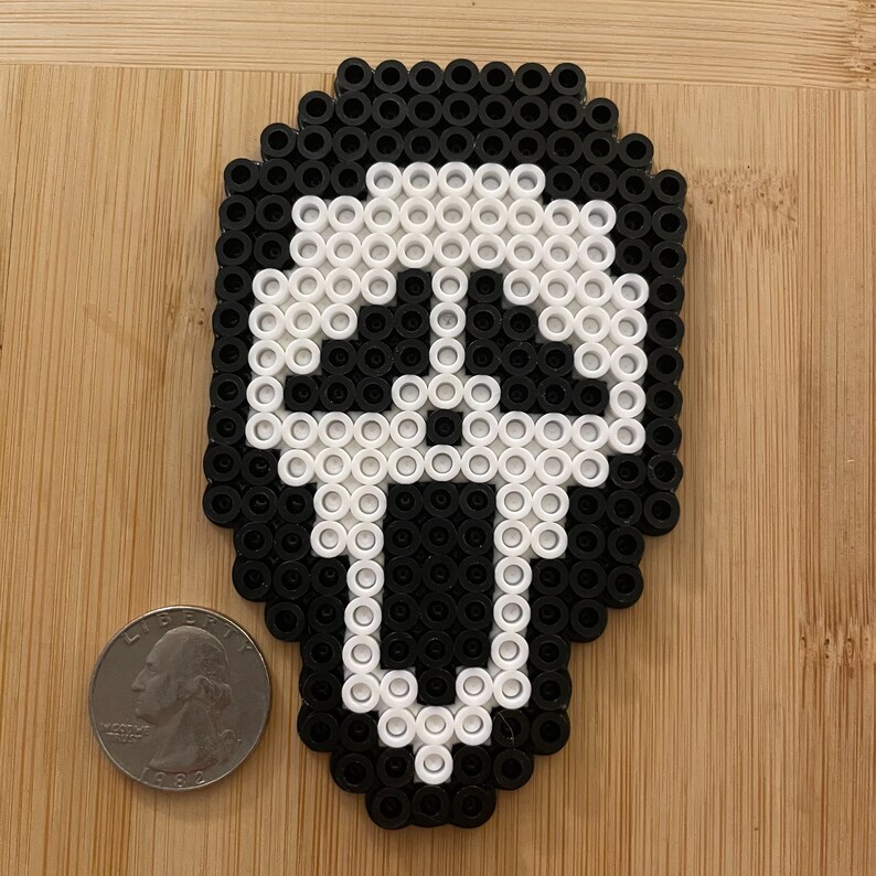 Ghostface Perler Bead Etsy