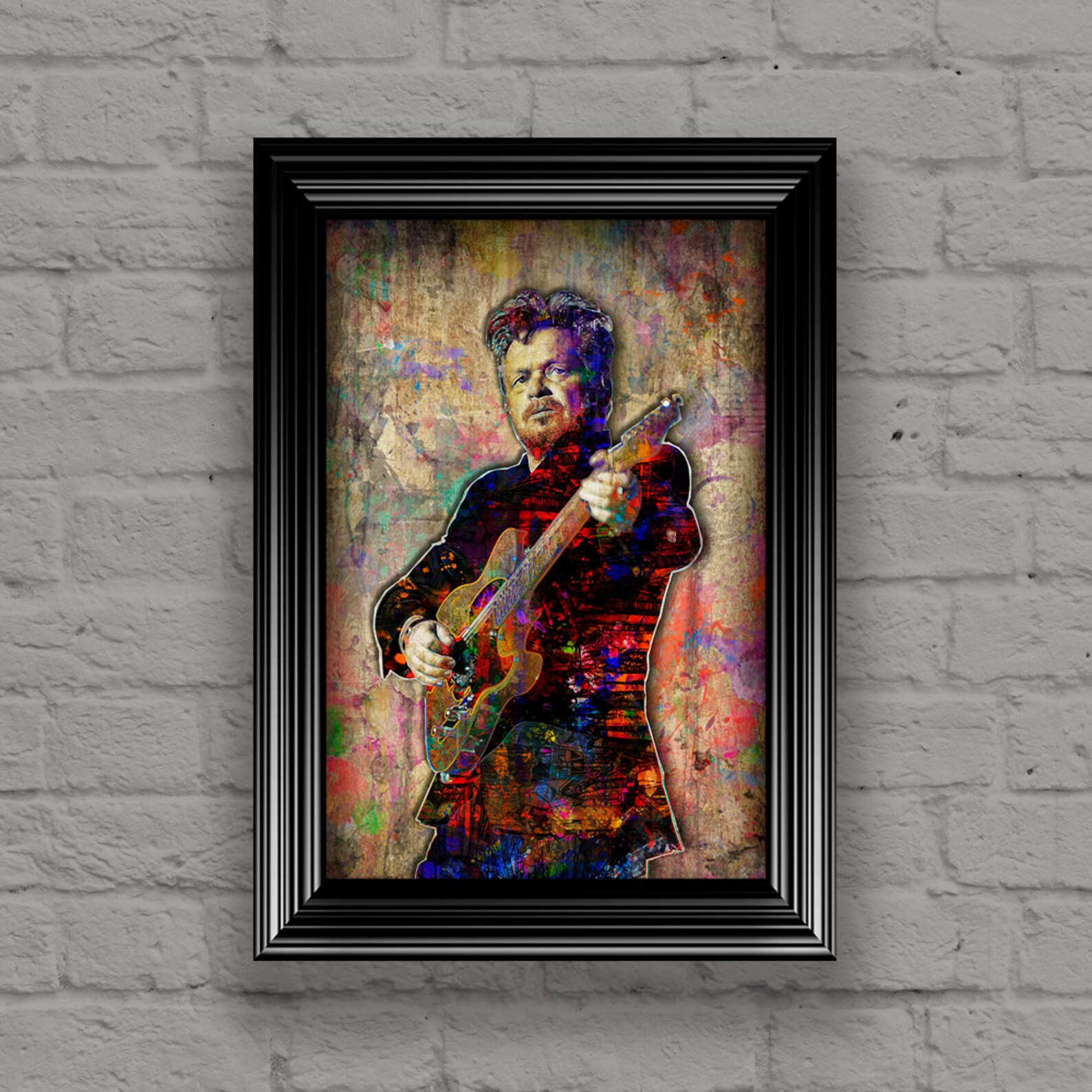 John Mellencamp Poster John Mellencamp Art John Mellencamp | Etsy