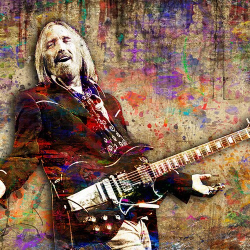Tom Petty Poster Tom Petty Art Tom Petty Tribute Artwork - Etsy