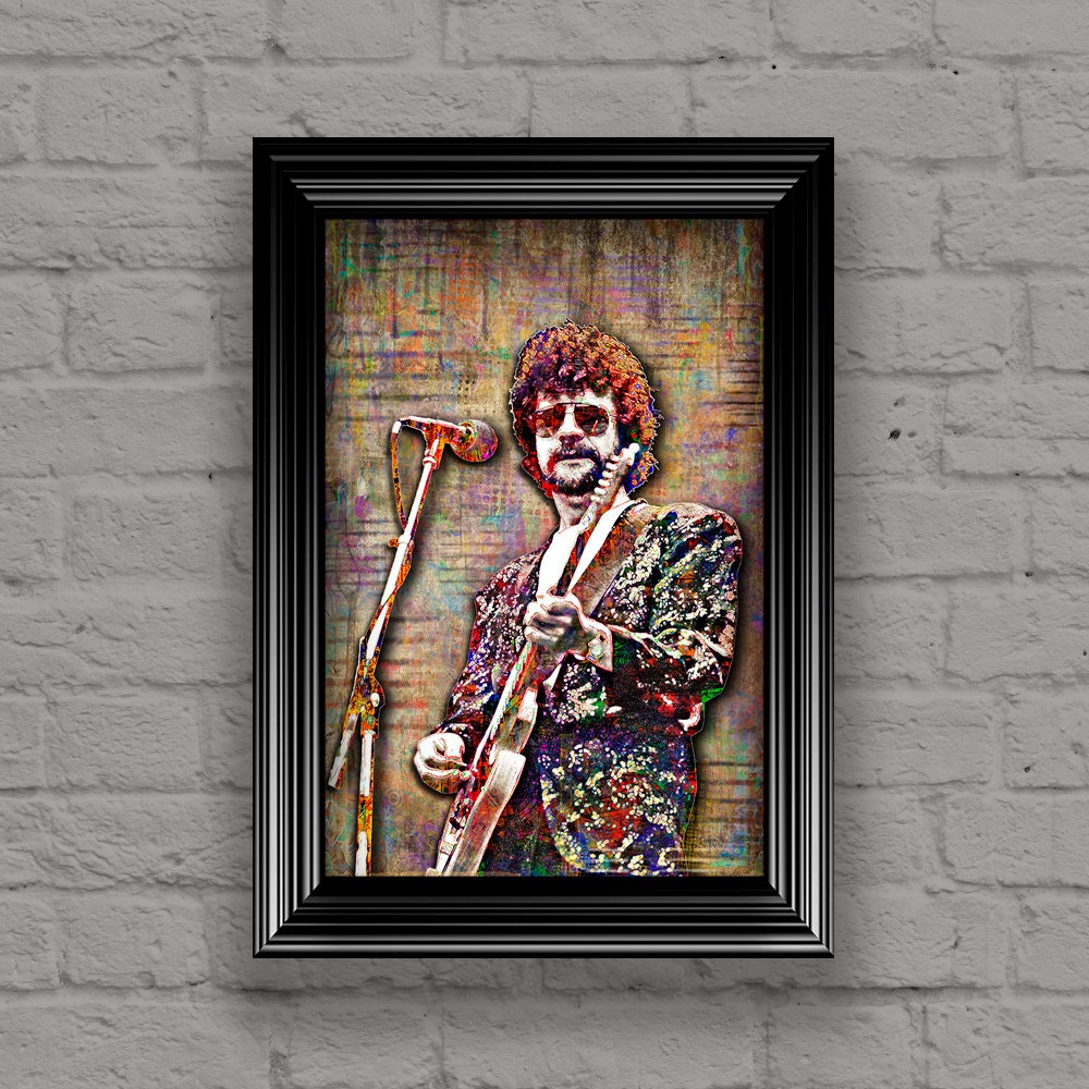 Jeff Lynne Print Jeff Lynne Artwork Jeff Lynne Art Jeff - Etsy