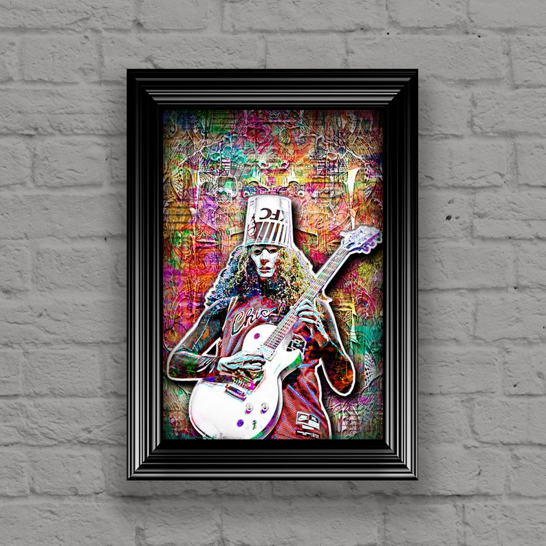Buckethead Poster Buckethead Artwork Buckethead Art | Etsy