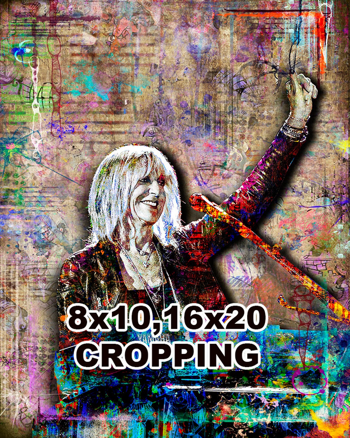 Christine Mcvie Poster Christine Mcvie Art Christine Mcvie - Etsy